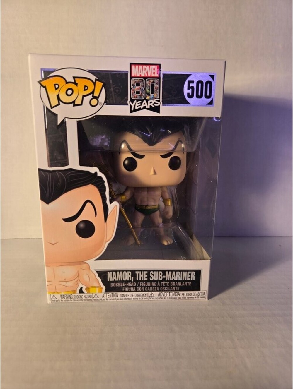 Funko Pop! Marvel 80 Years Namor, The Sub-Mariner #500